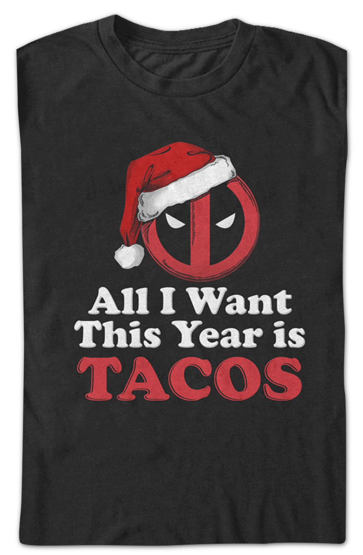 Deadpool Christmas Tacos T-Shirt