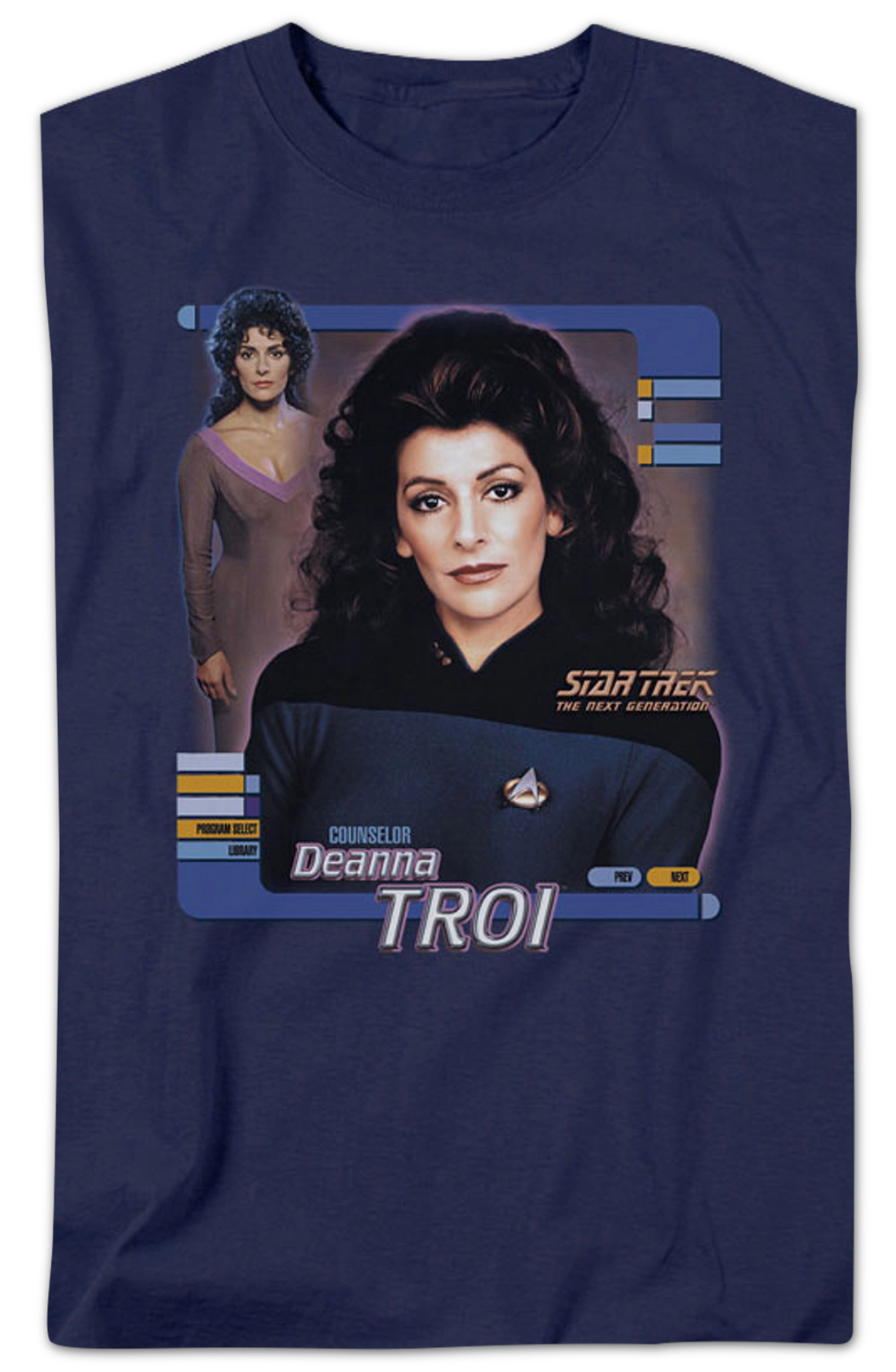 Deanna Troi Star Trek The Next Generation T-Shirt