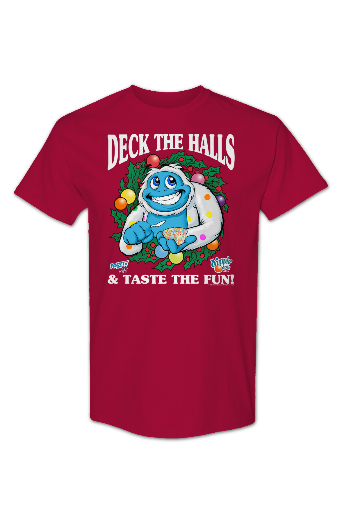 Deck The Halls & Taste The Fun Dippin' Dots T-Shirt