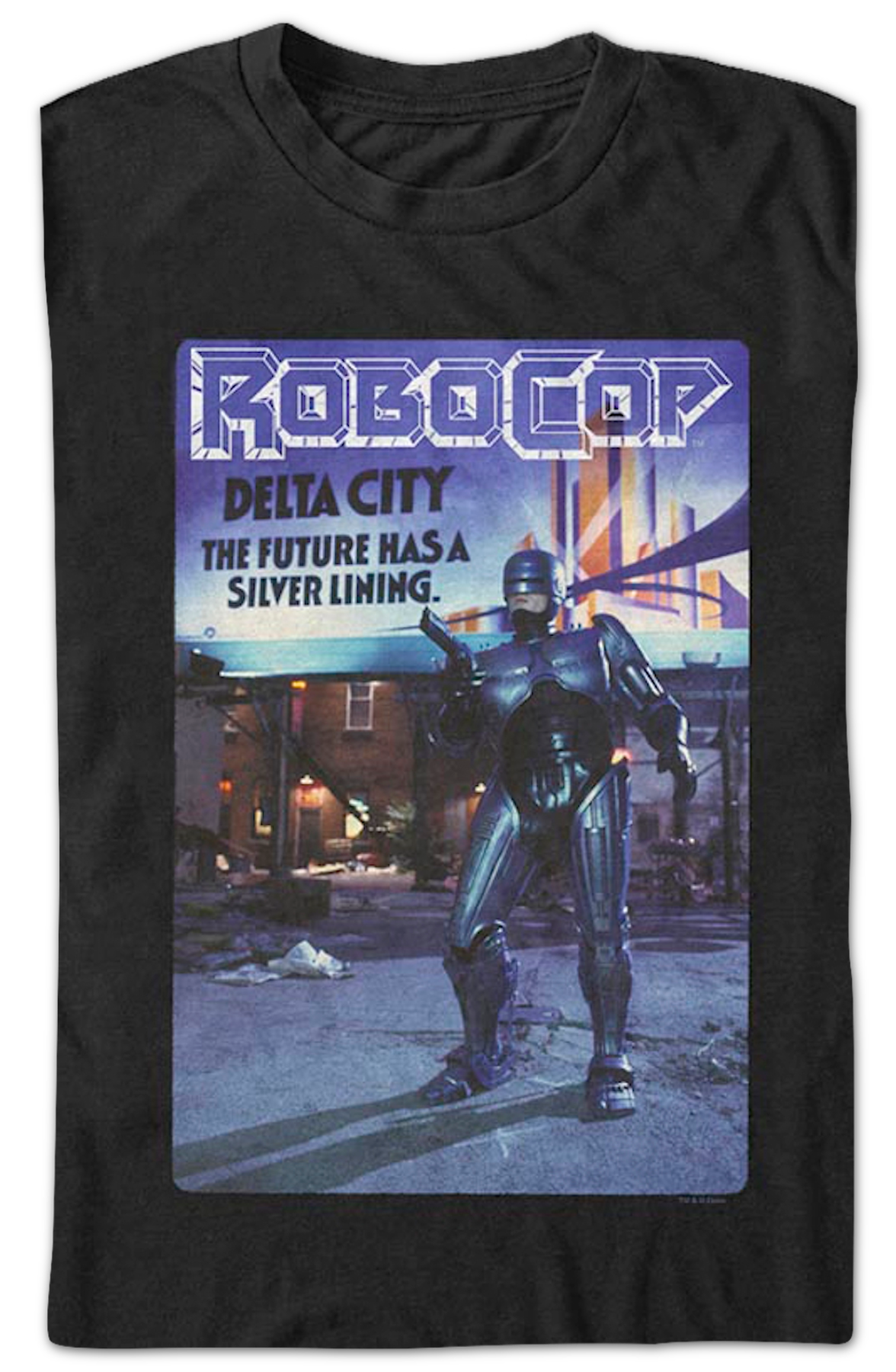 Delta City Poster Robocop T-Shirt