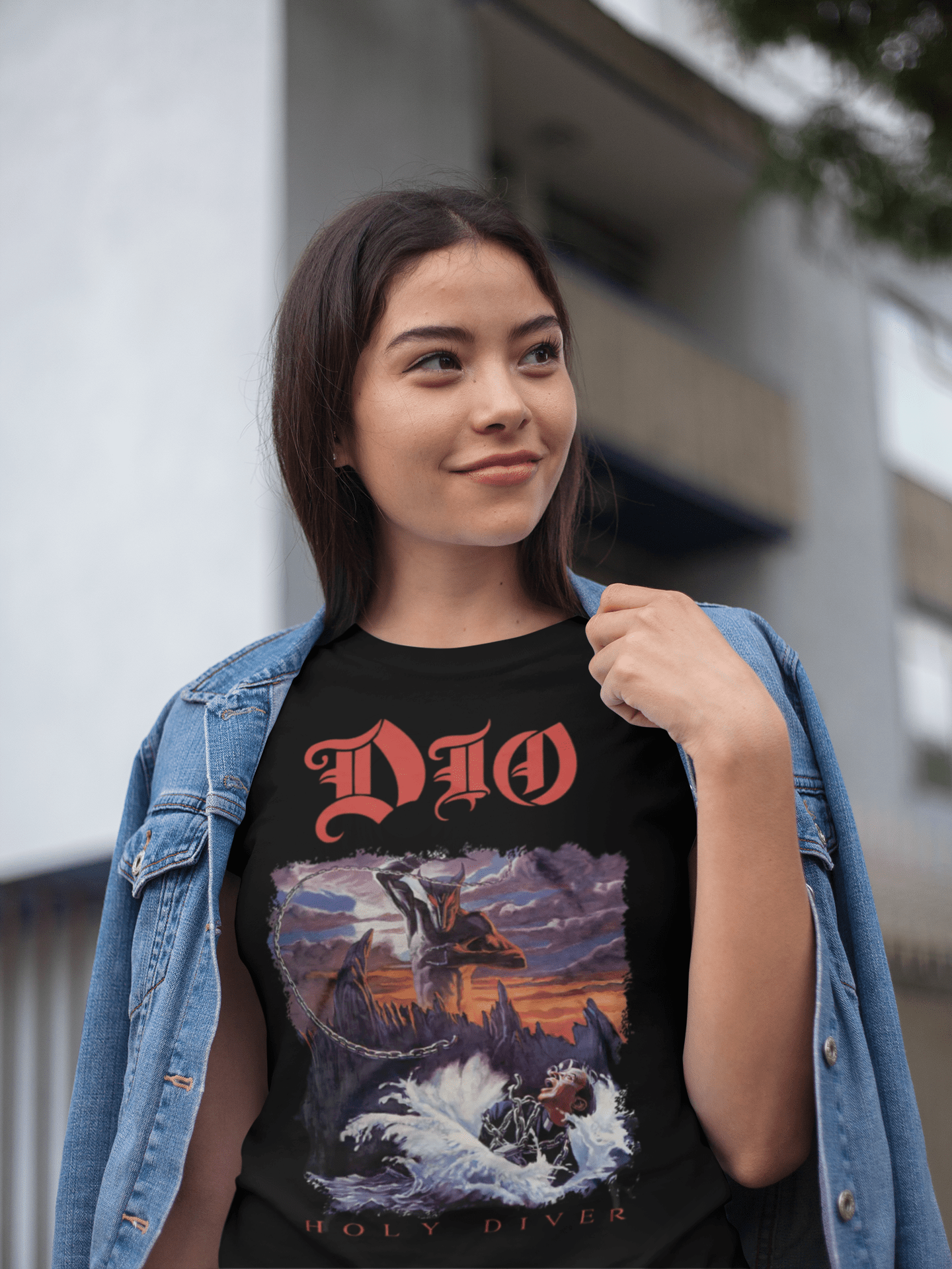 Dio Holy Diver Black T-Shirt