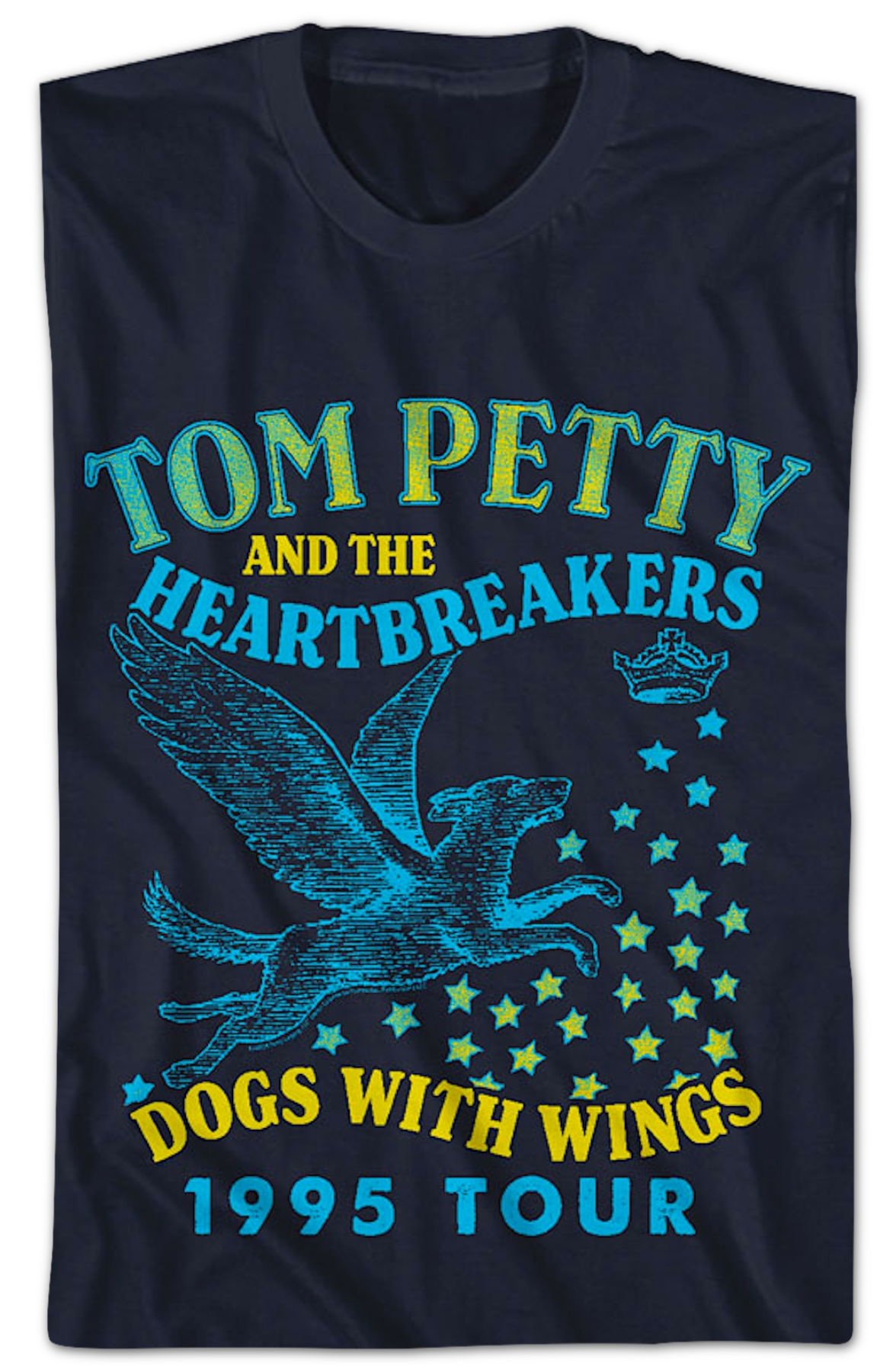 Dogs With Wings 1995 Tour Tom Petty And The Heartbreakers T-Shirt