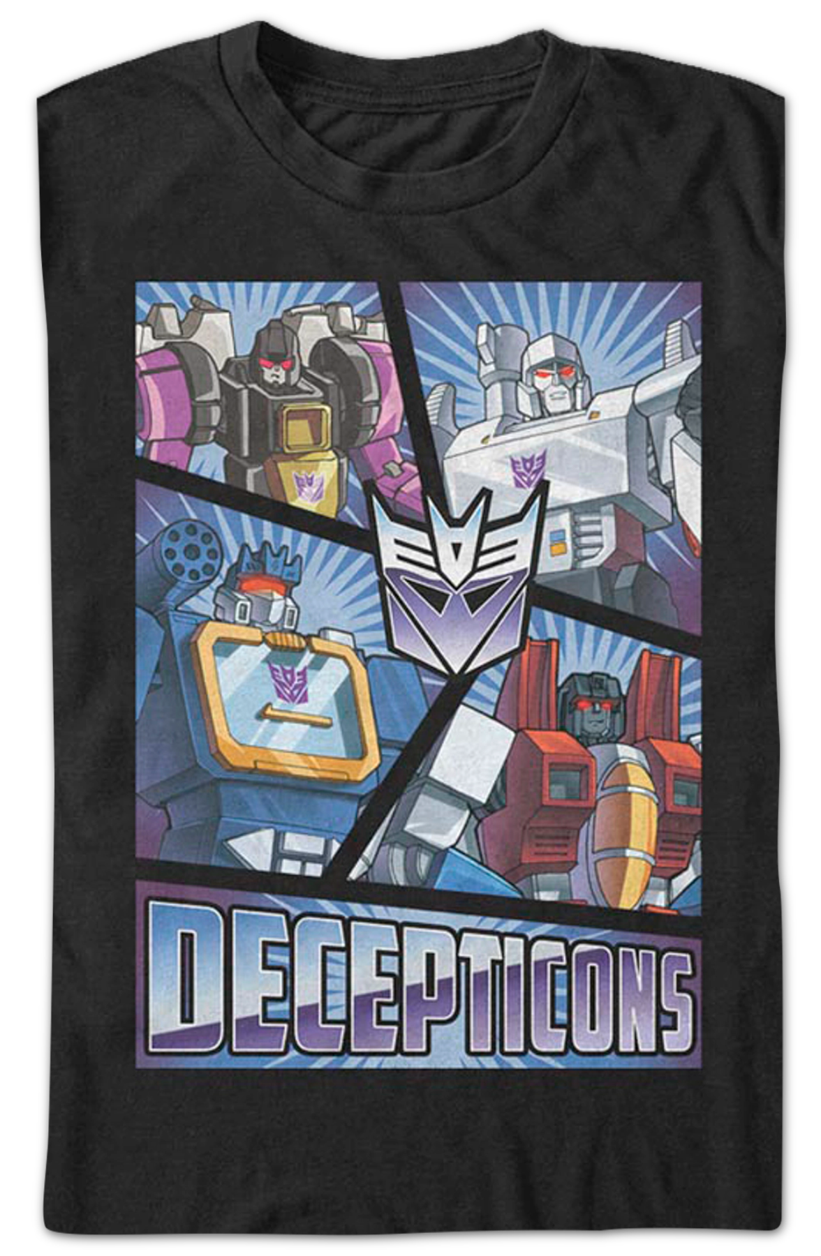 Evil Decepticons Transformers T-Shirt