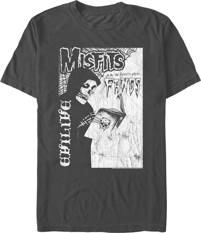 Evilive Fangs Misfits T-Shirt