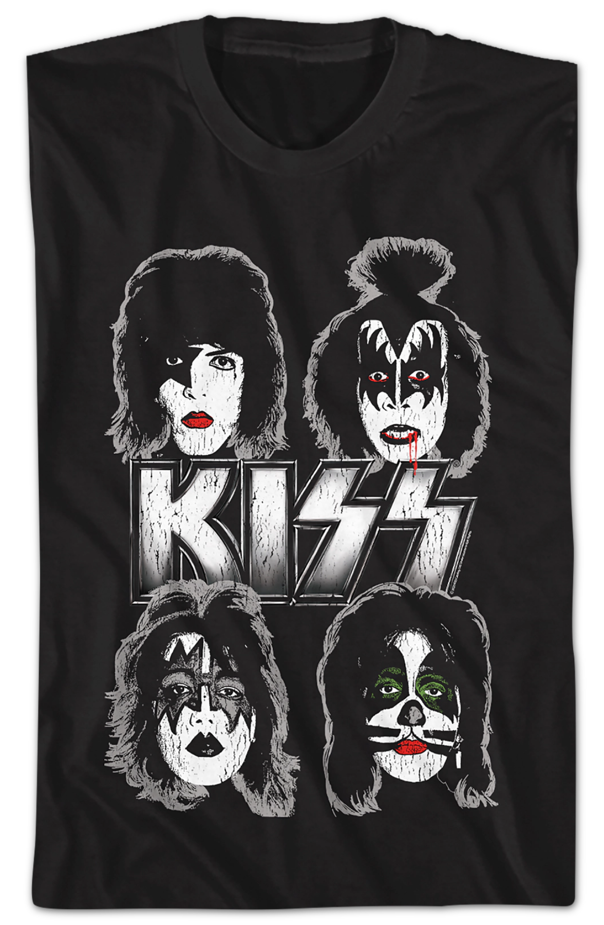 Face Paint KISS T-Shirt