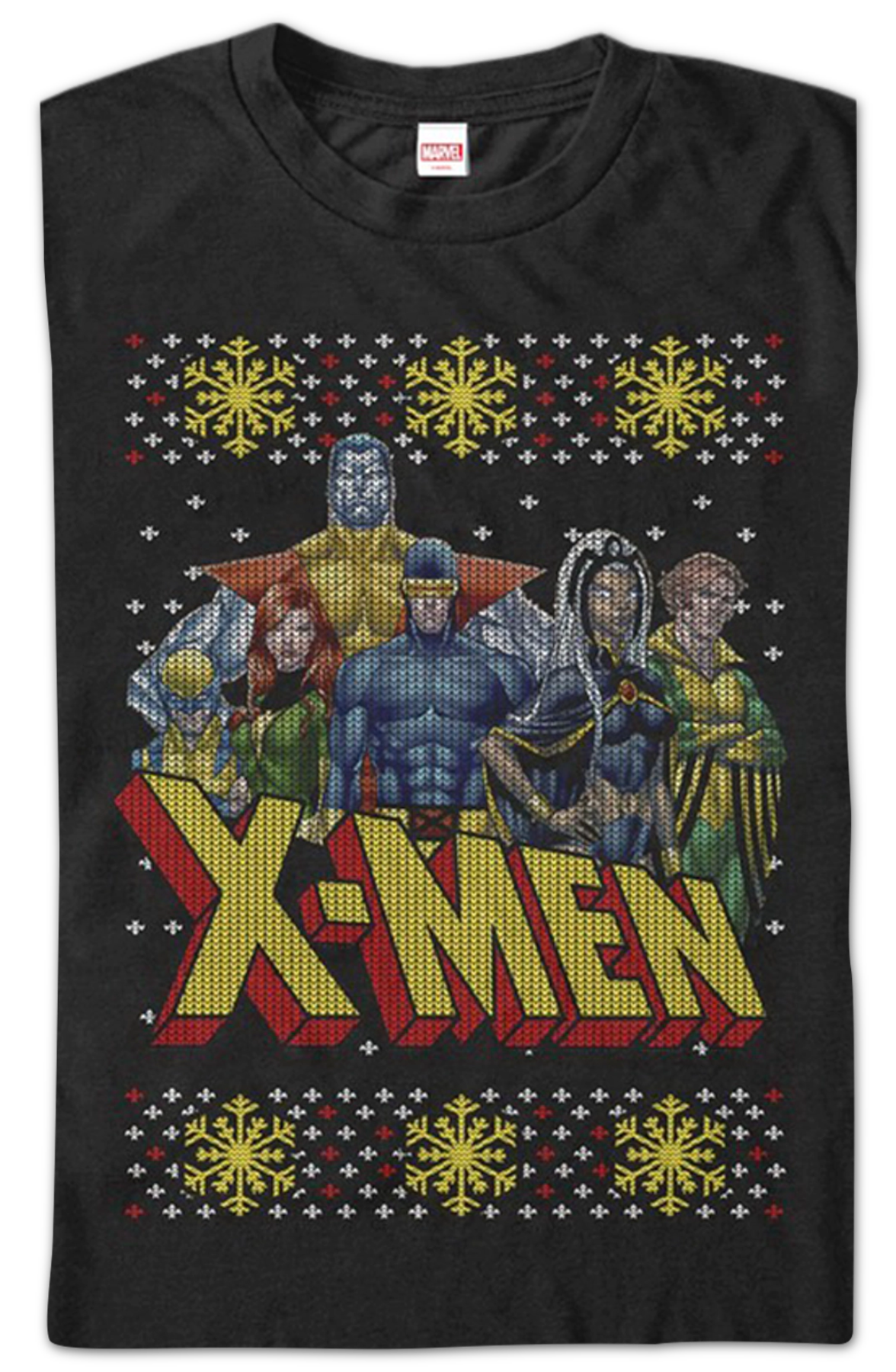 Faux Ugly Christmas Sweater X-Men T-Shirt