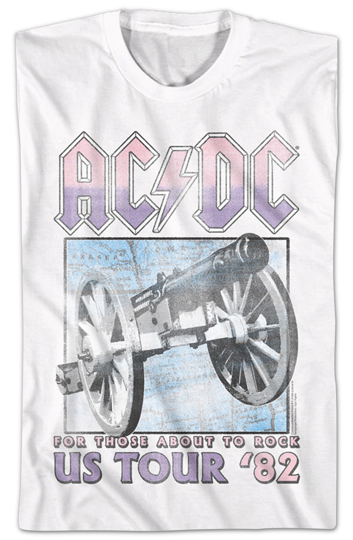 For Those About To Rock US Tour '82 ACDC Shirt