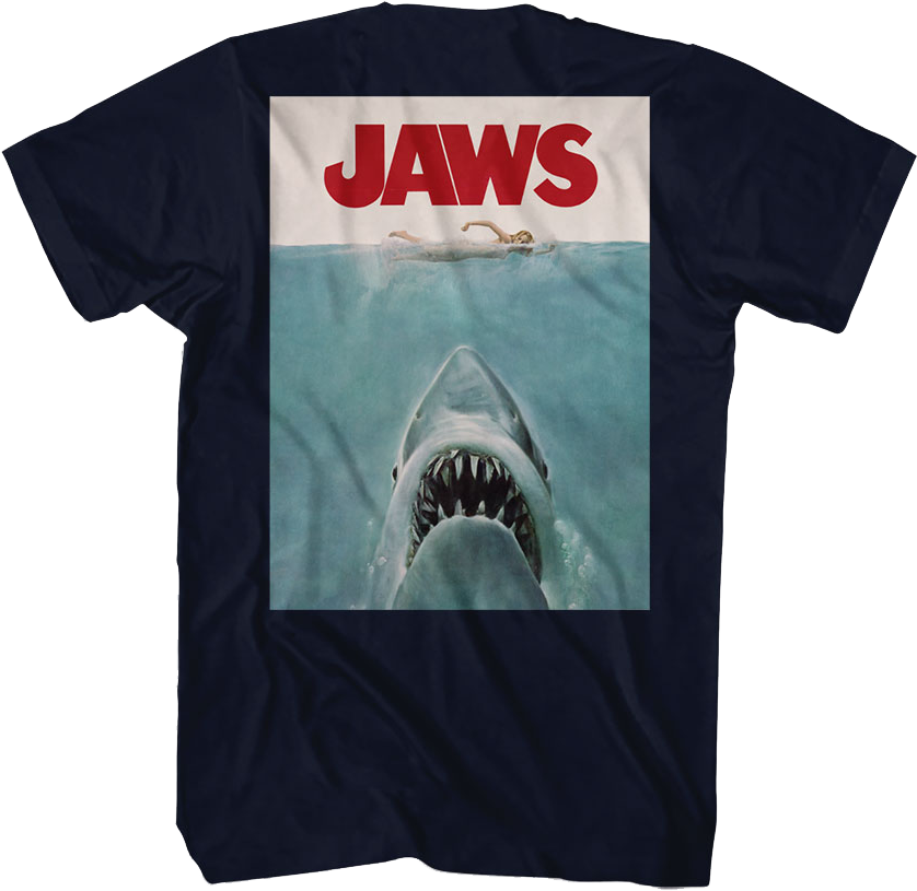 Front & Back You're Gonna Need A Bigger Boat Jaws T-Shirt
