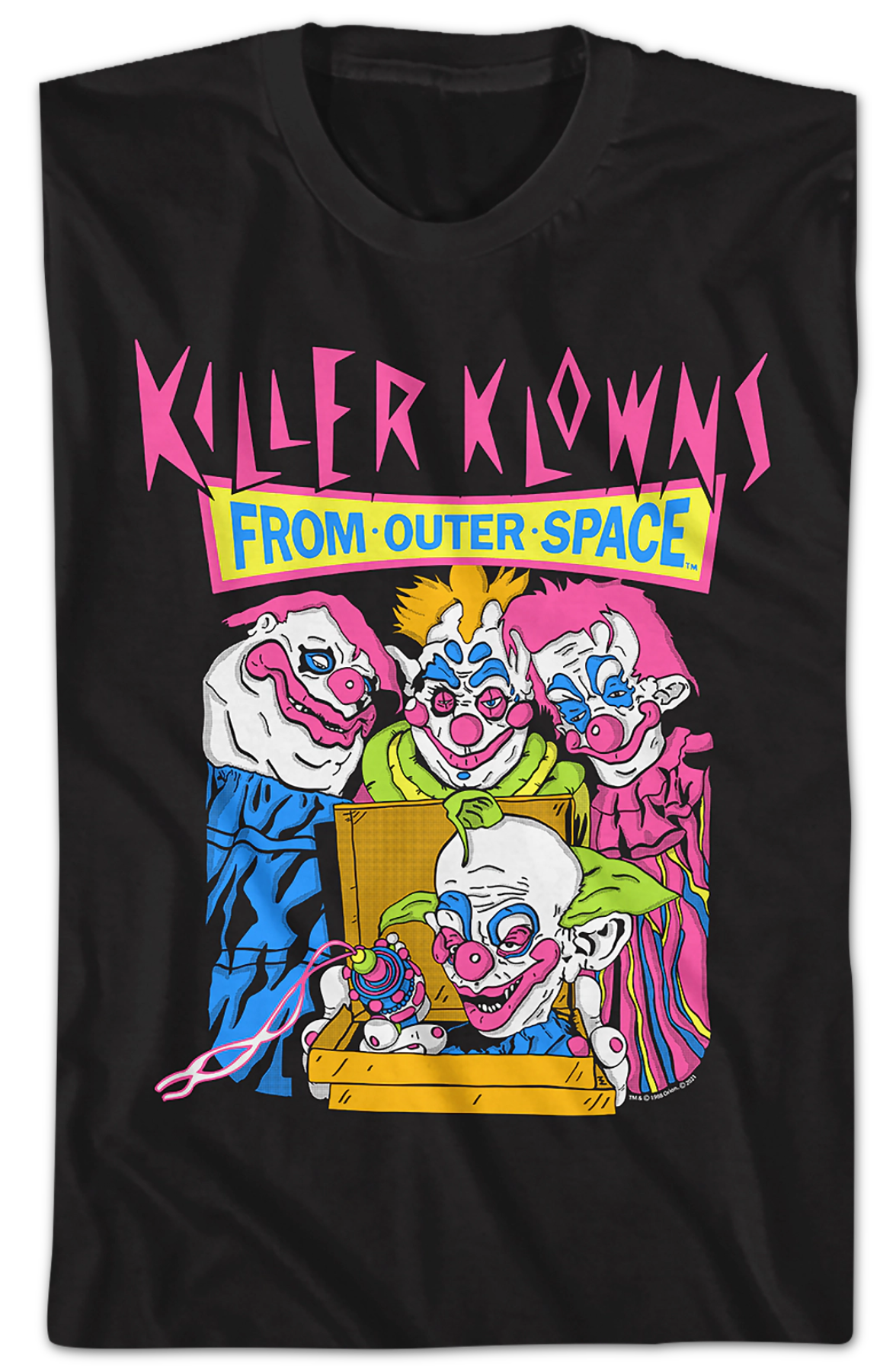Pizza Box Killer Klowns From Outer Space T-Shirt
