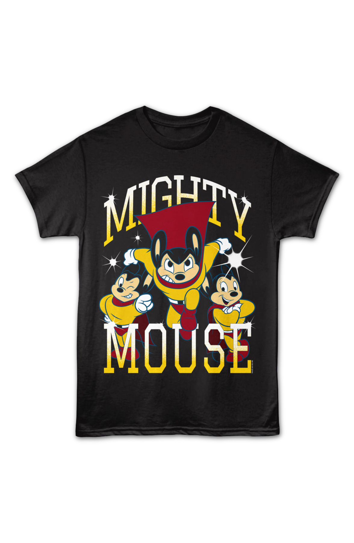 Heroic Poses Mighty Mouse T-Shirt