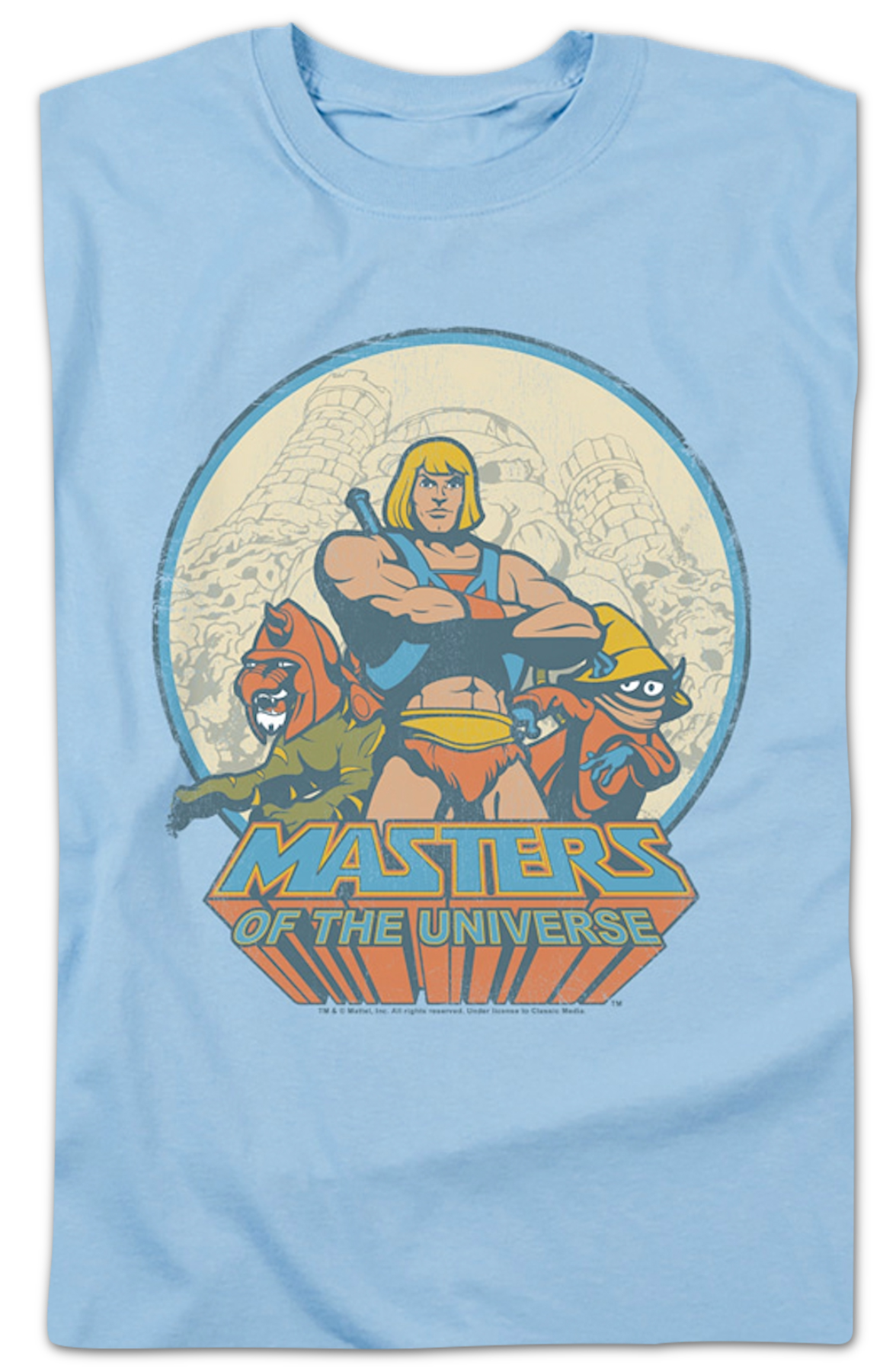 Heroic Warriors Masters of the Universe T-Shirt