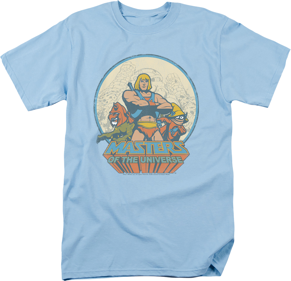 Heroic Warriors Masters of the Universe T-Shirt