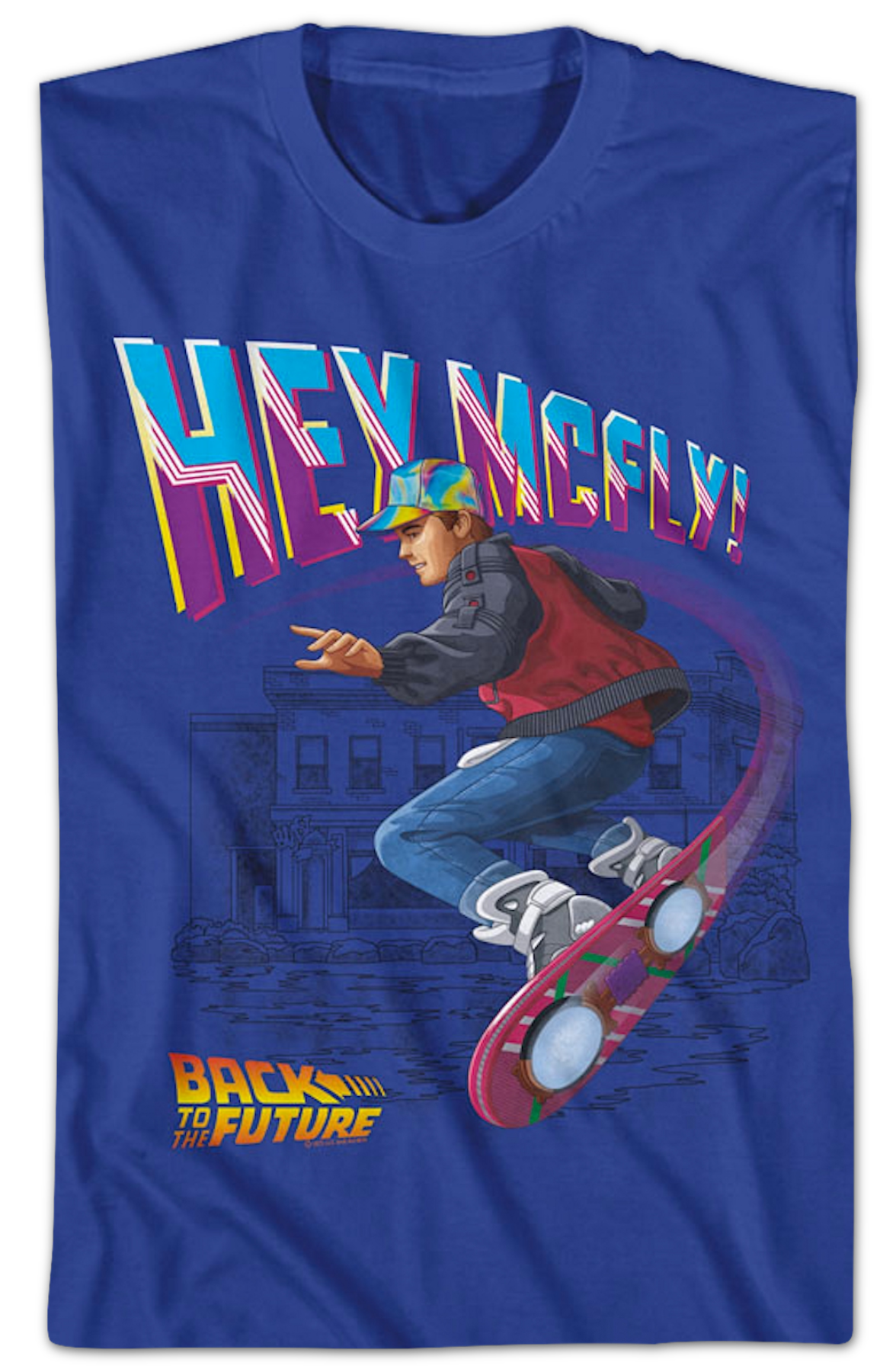 Hey McFly Hoverboard Back To The Future T-Shirt