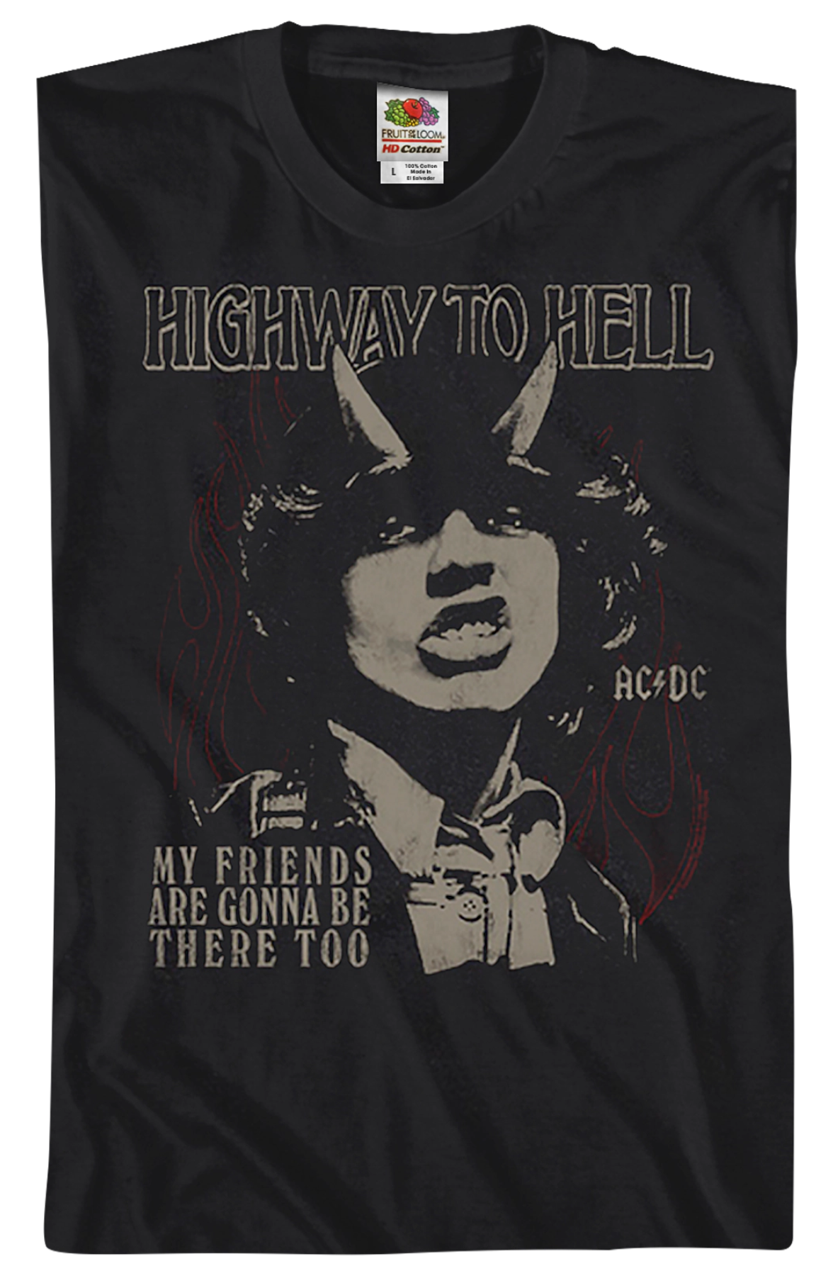 Highway To Hell My Friends Are Gonna Be There Too ACDC Shirt