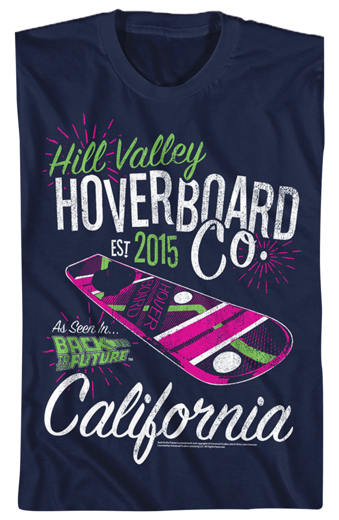 Hill Valley Hoverboard Back To The Future T-Shirt