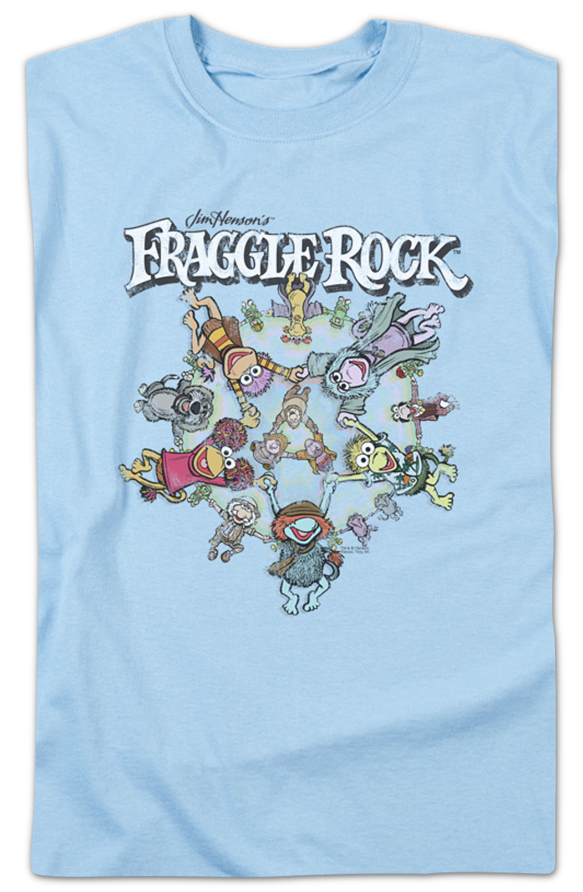 Holding Hands Fraggle Rock T-Shirt