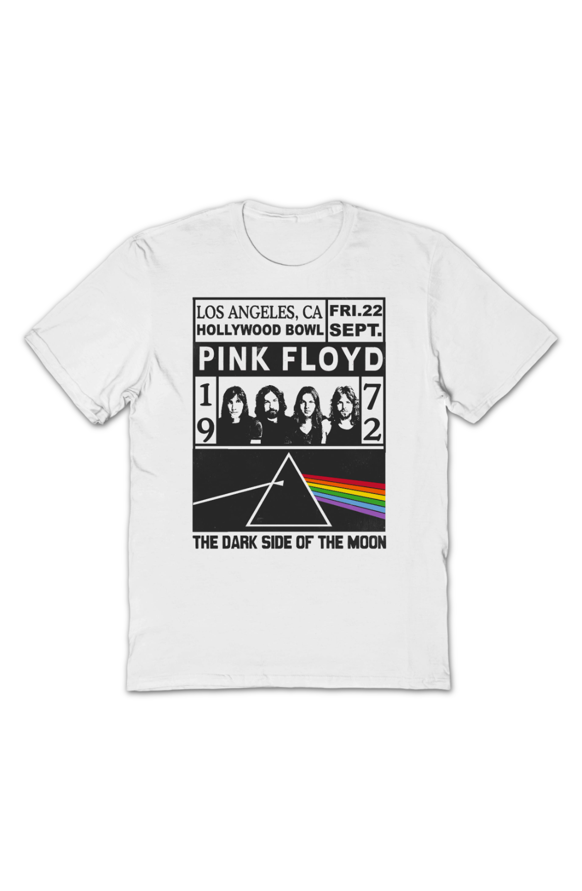 Hollywood Bowl 1972 Pink Floyd T-Shirt