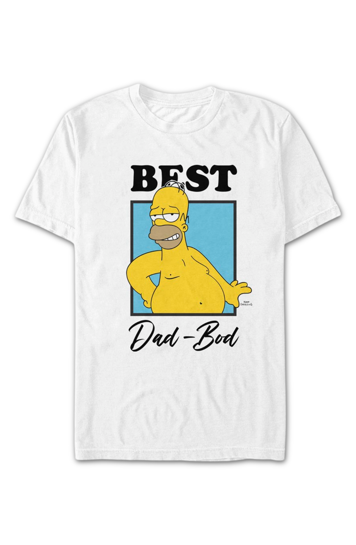 Homer Simpson Best Dad-Bod Simpsons T-Shirt