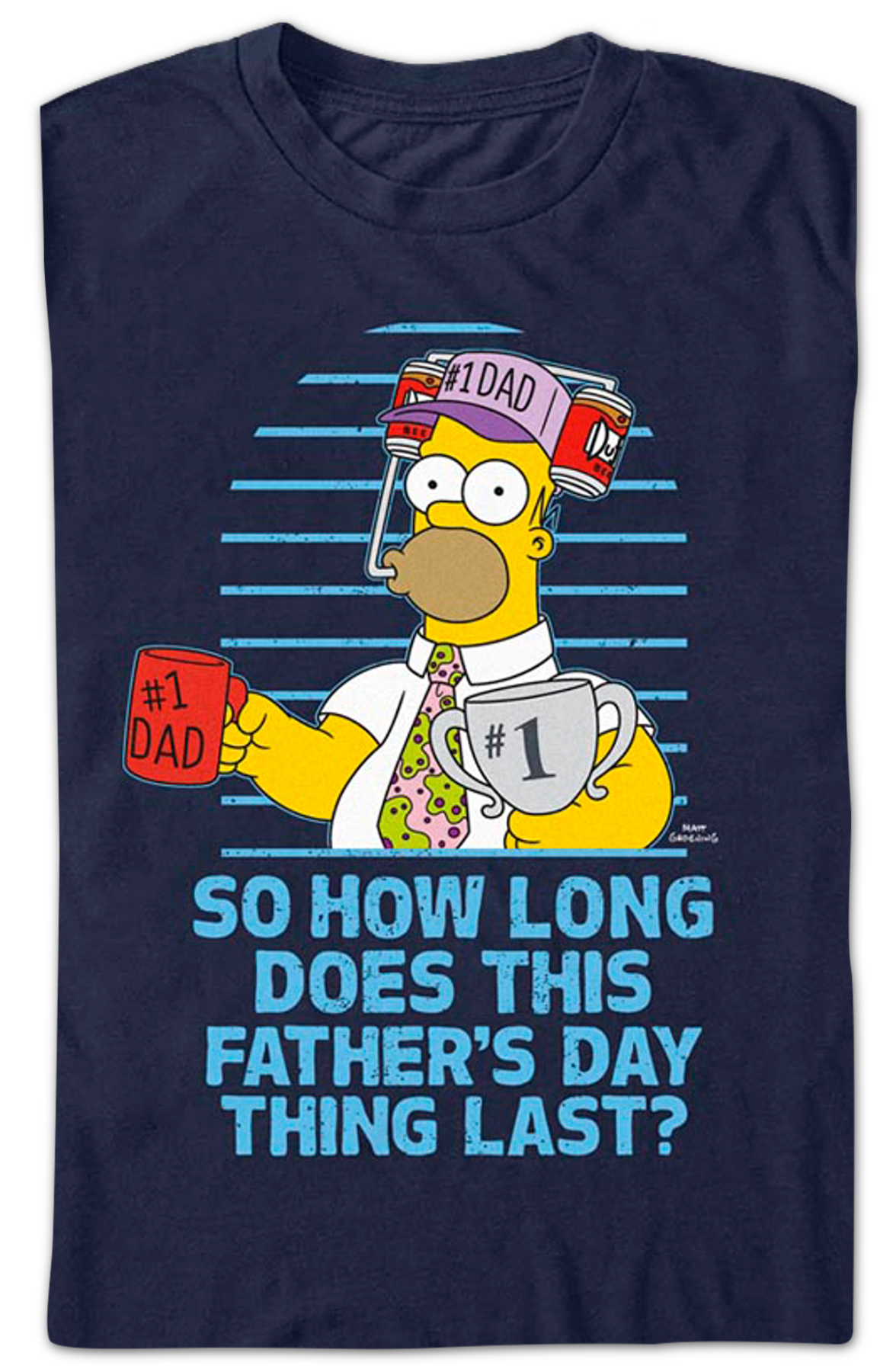 Homer Simpson Father's Day Simpsons T-Shirt