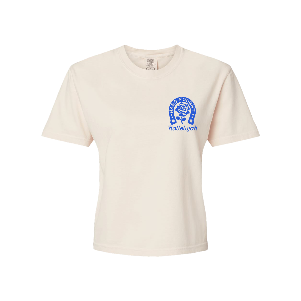 The Lone Rider Women's Cropped Tee Style001
