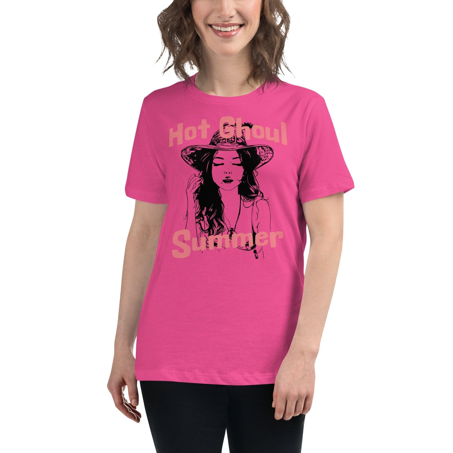 Hot Ghoul Summer Witch Women's Relaxed T-Shirt