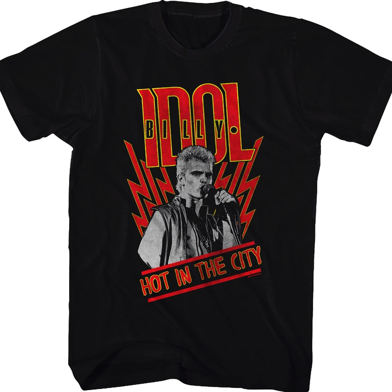 Hot in the City Billy Idol T-Shirt