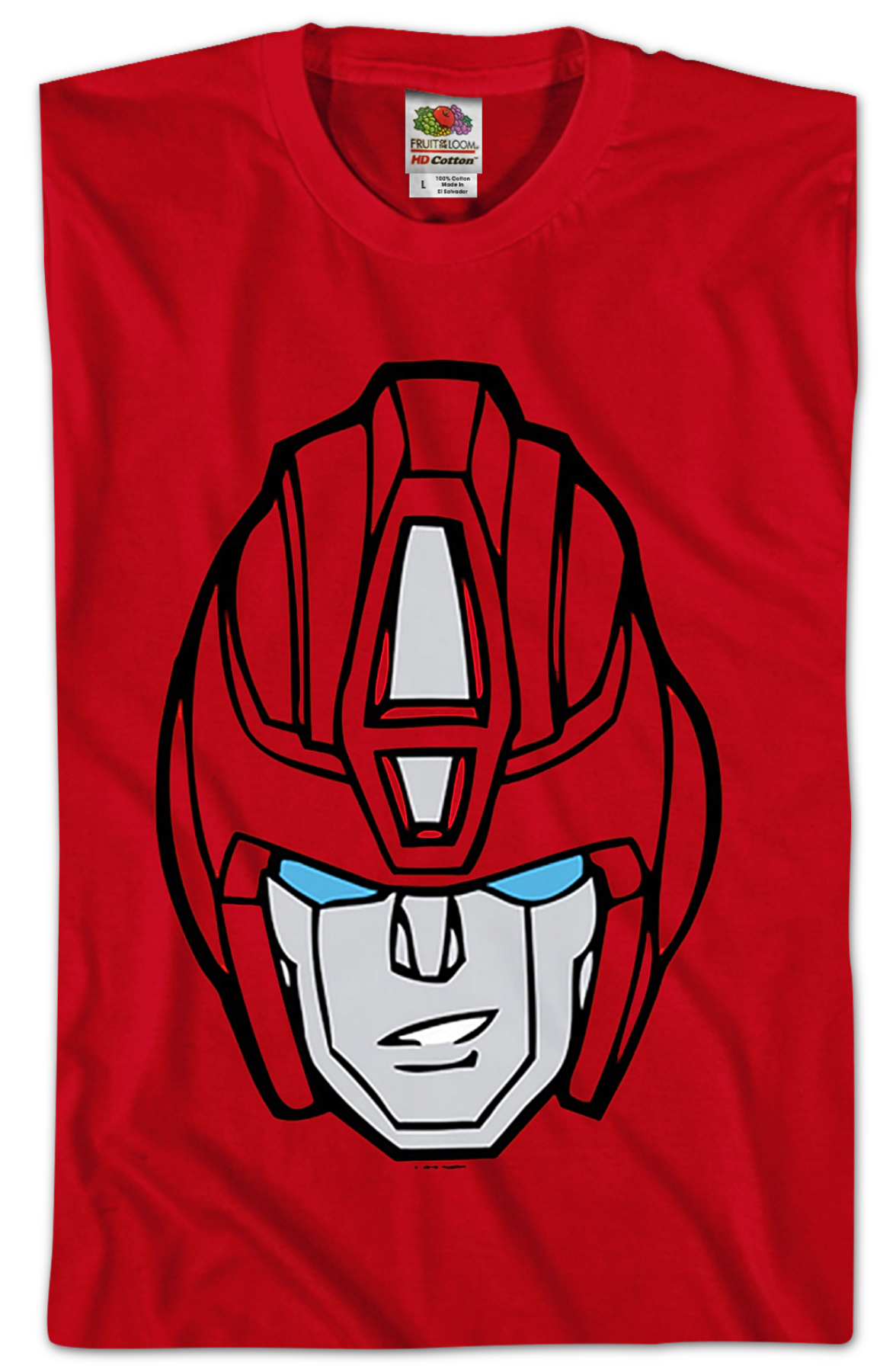 Hot Rod Head Shot Transformers T-Shirt