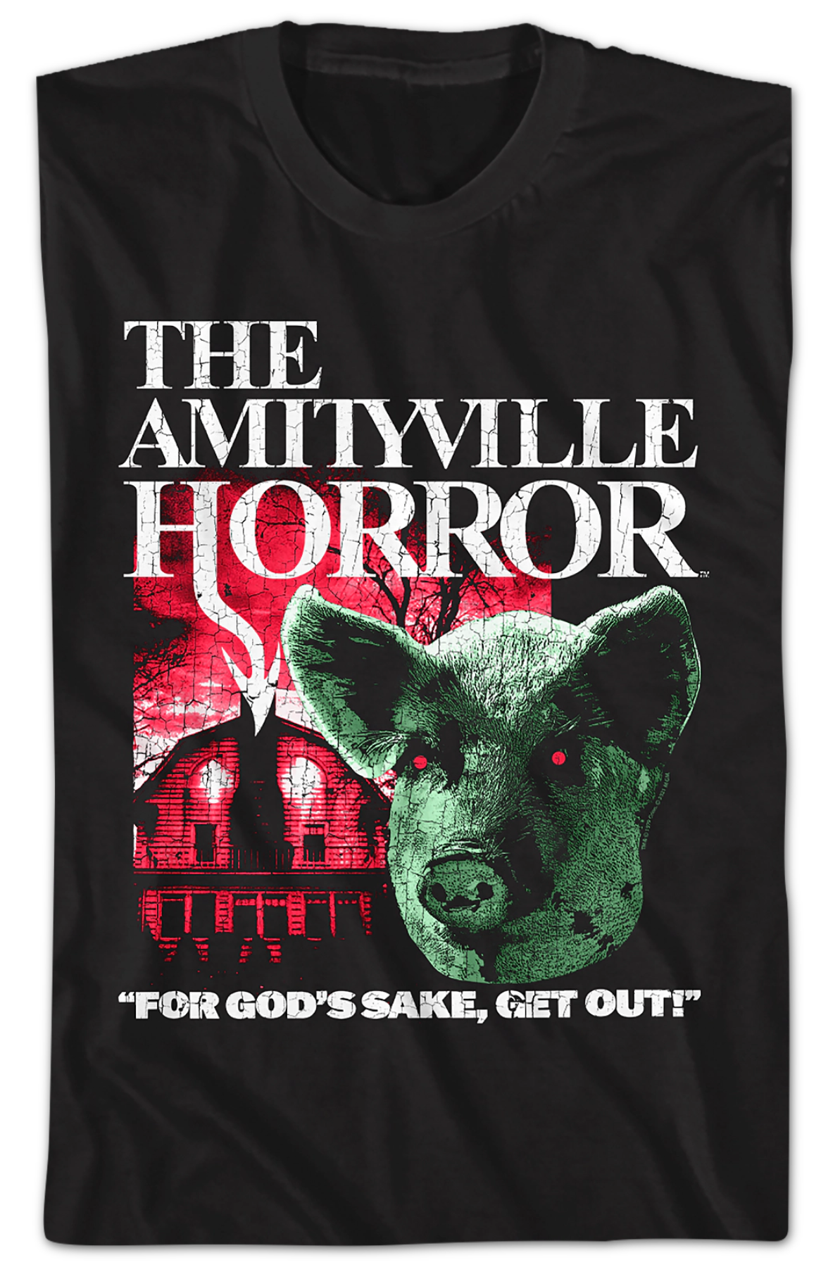 House and Jodie Amityville Horror T-Shirt