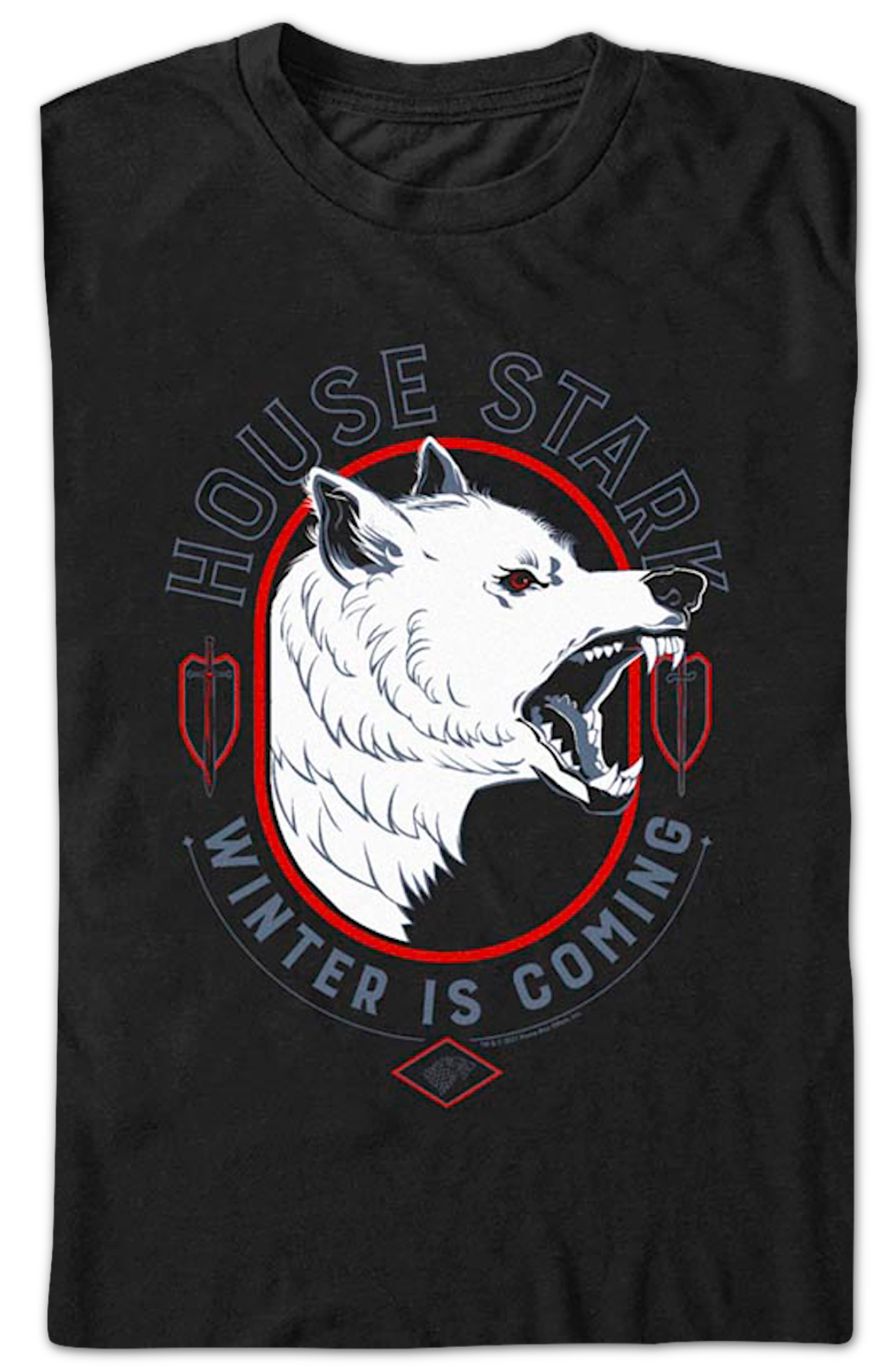 House Stark Game Of Thrones T-Shirt