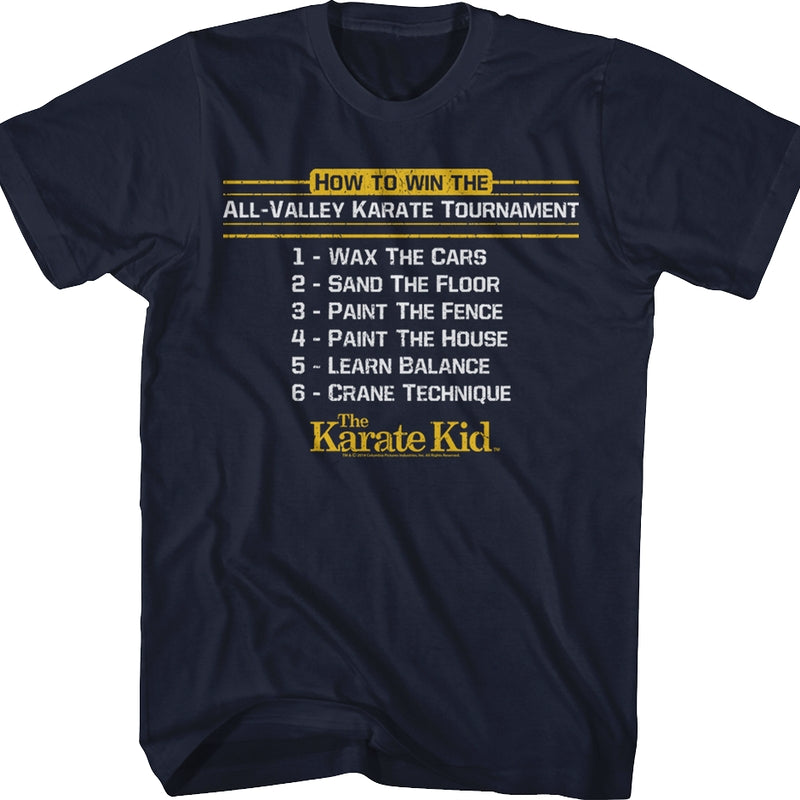 How To Win All Valley Tourney Shirt