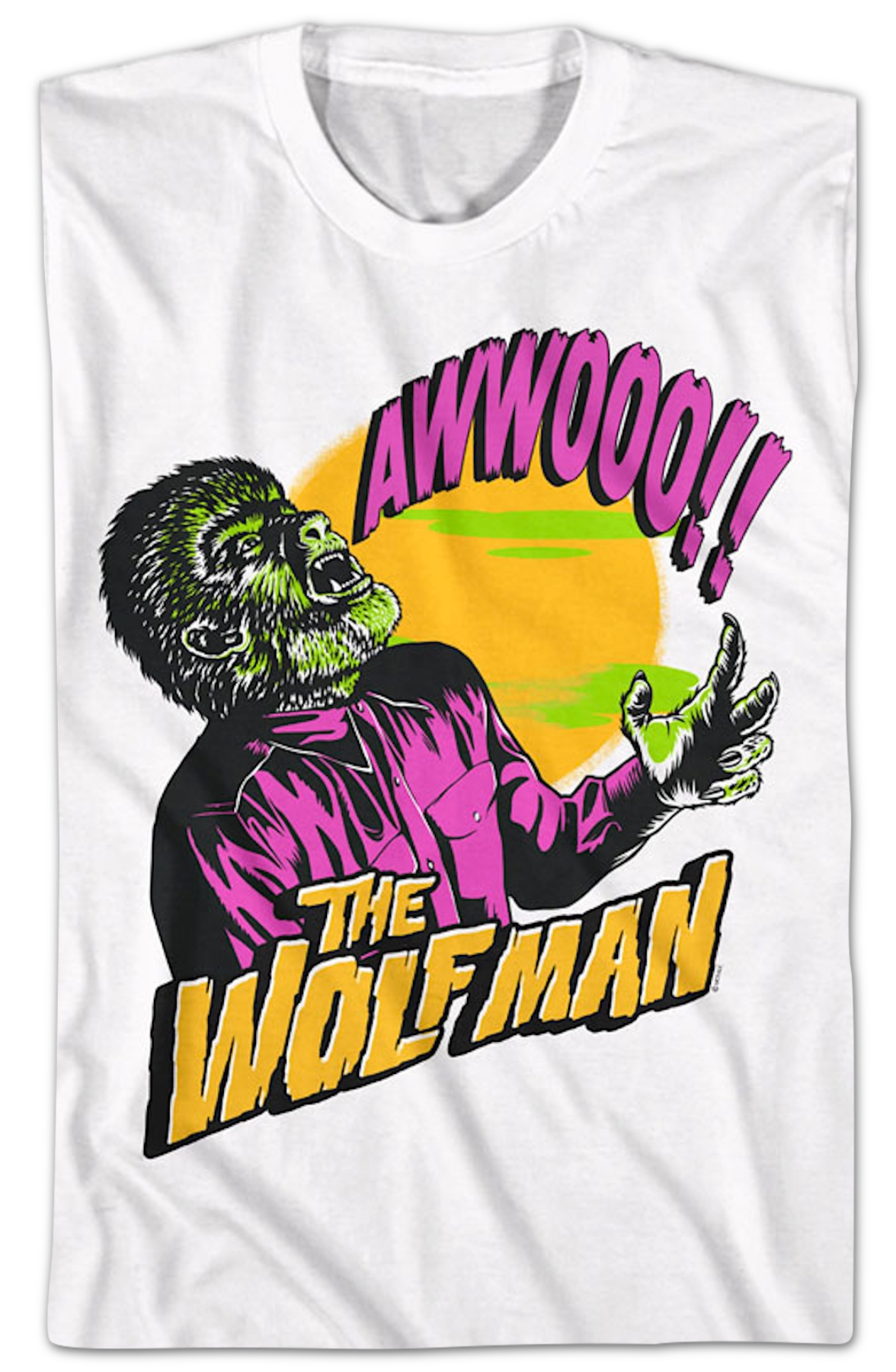 Howling Wolf Man T-Shirt