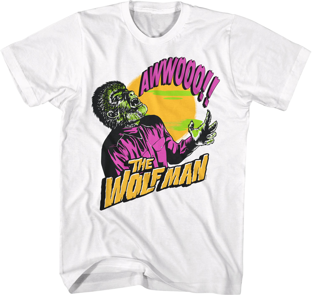 Howling Wolf Man T-Shirt