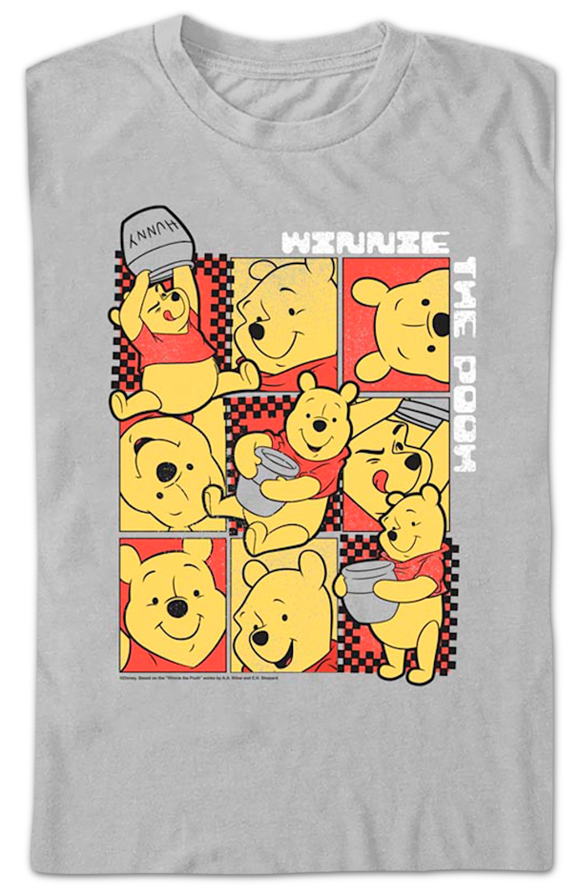 Hunny Collage Winnie The Pooh T-Shirt