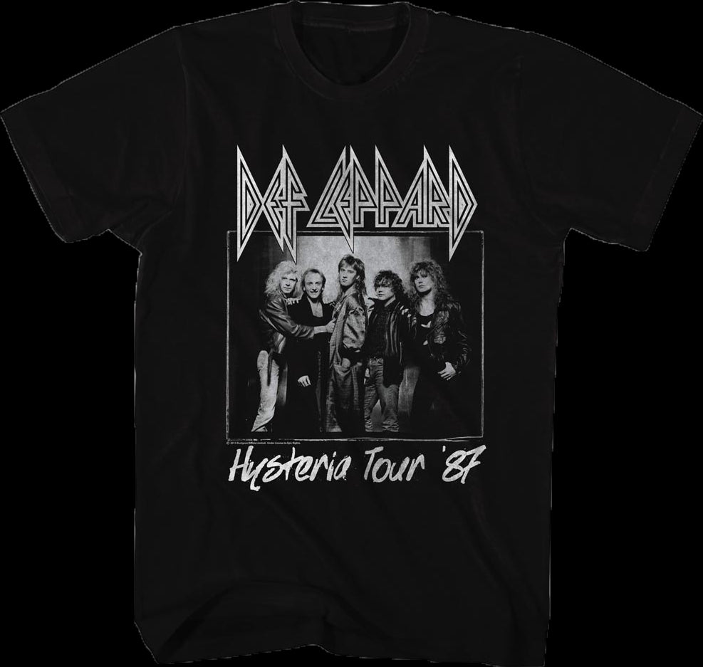Hysteria Tour Def Leppard T-Shirt