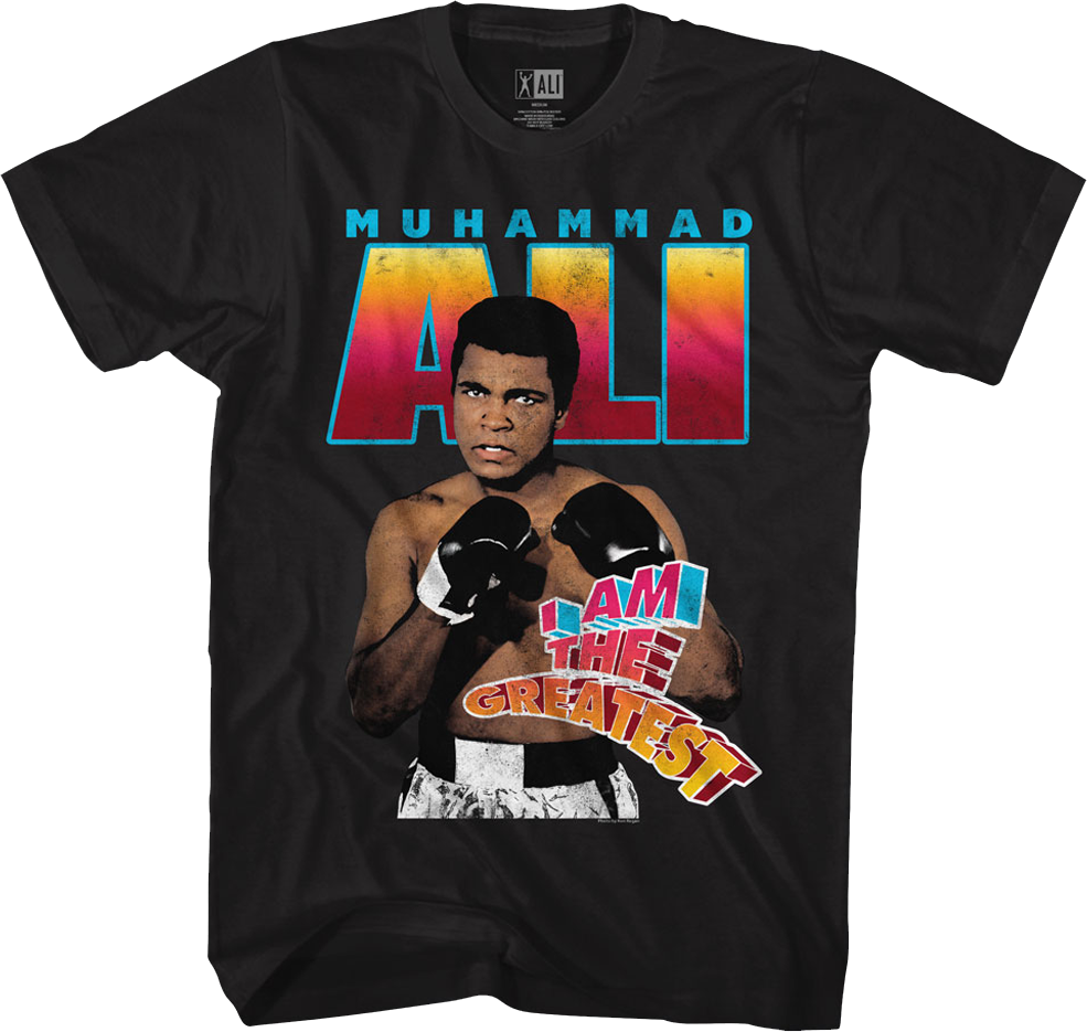 I Am The Greatest Pose Muhammad Ali T-Shirt