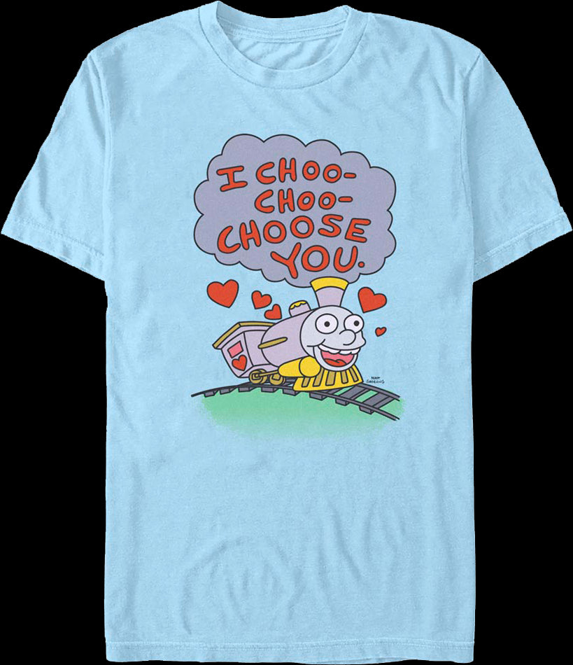 I Choo-Choo-Choose You Simpsons T-Shirt