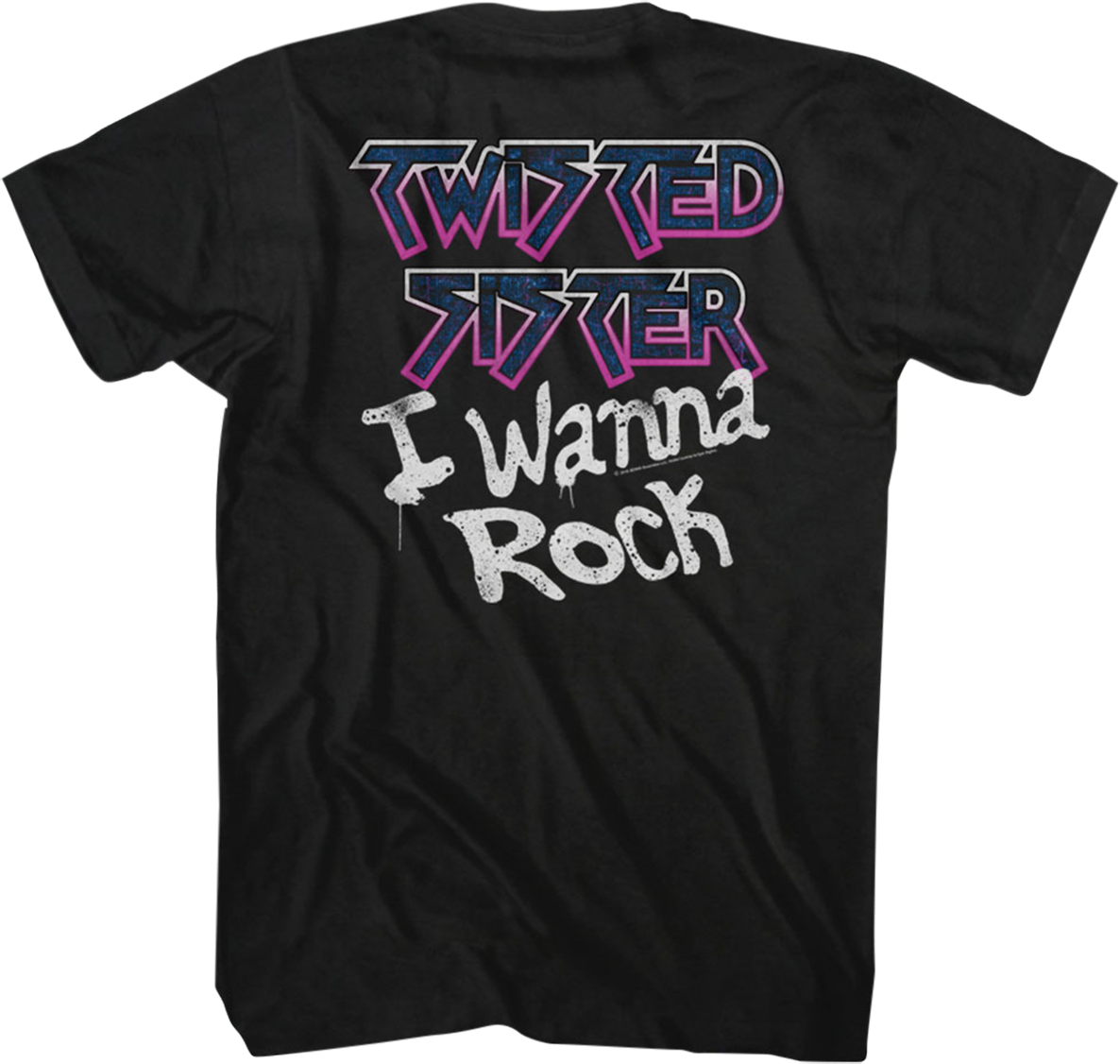 I Wanna Rock Twisted Sister T-Shirt