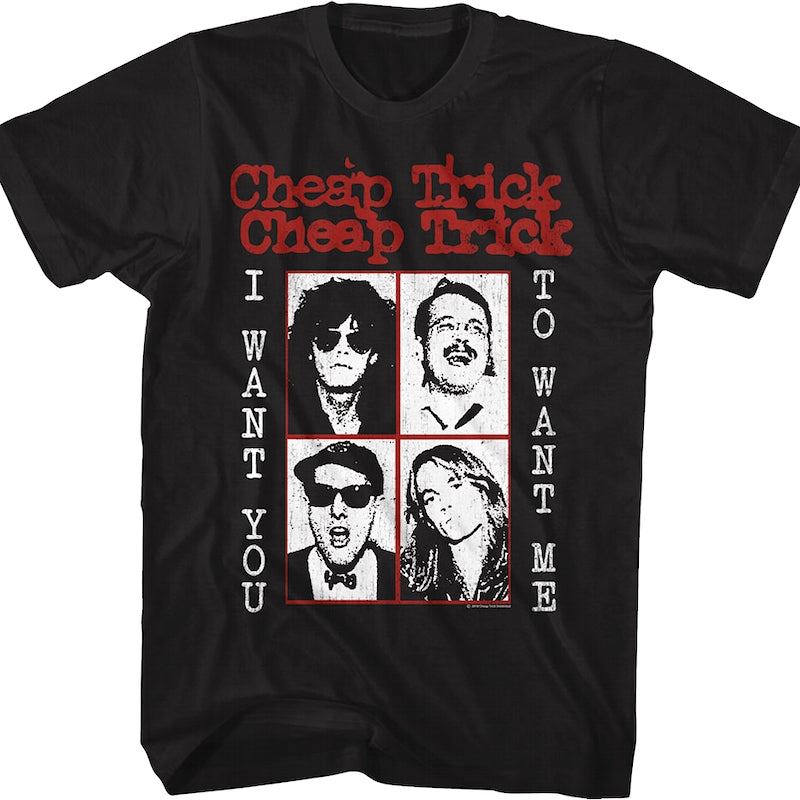I Want You To Want Me Cheap Trick T-Shirt