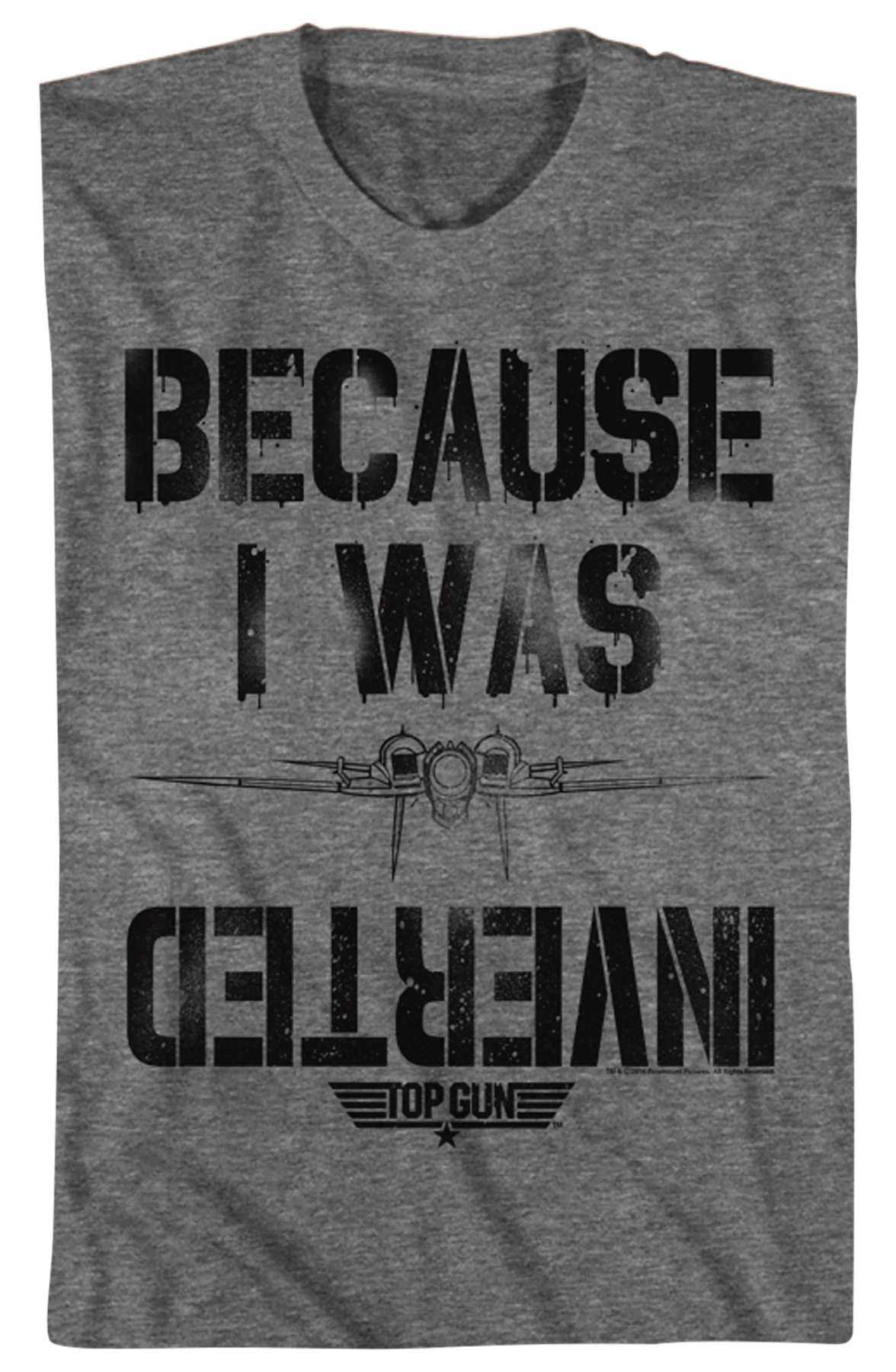 I Was Inverted Top Gun Shirt
