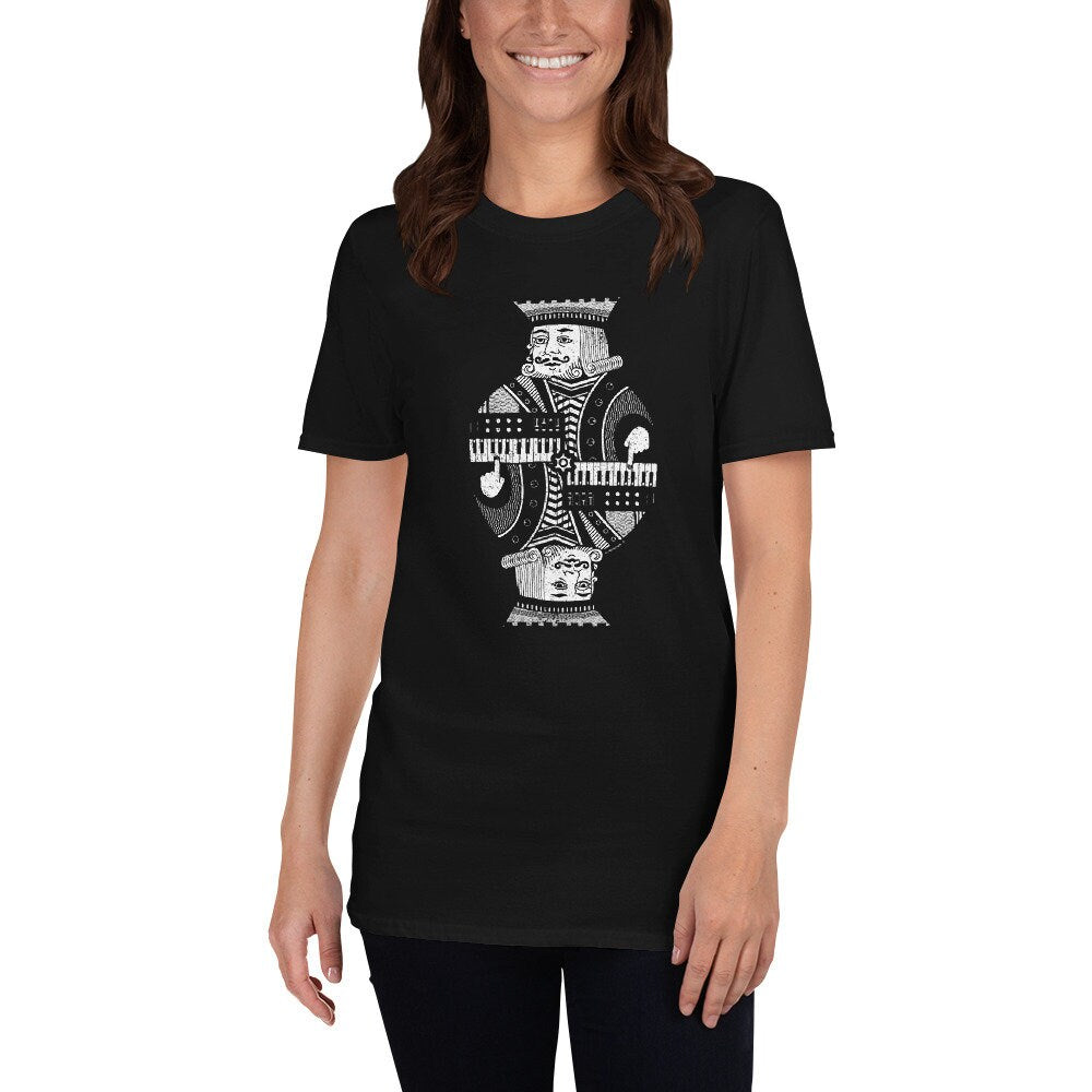 Synthesizer King Funny T-Shirt for Electronic Musician