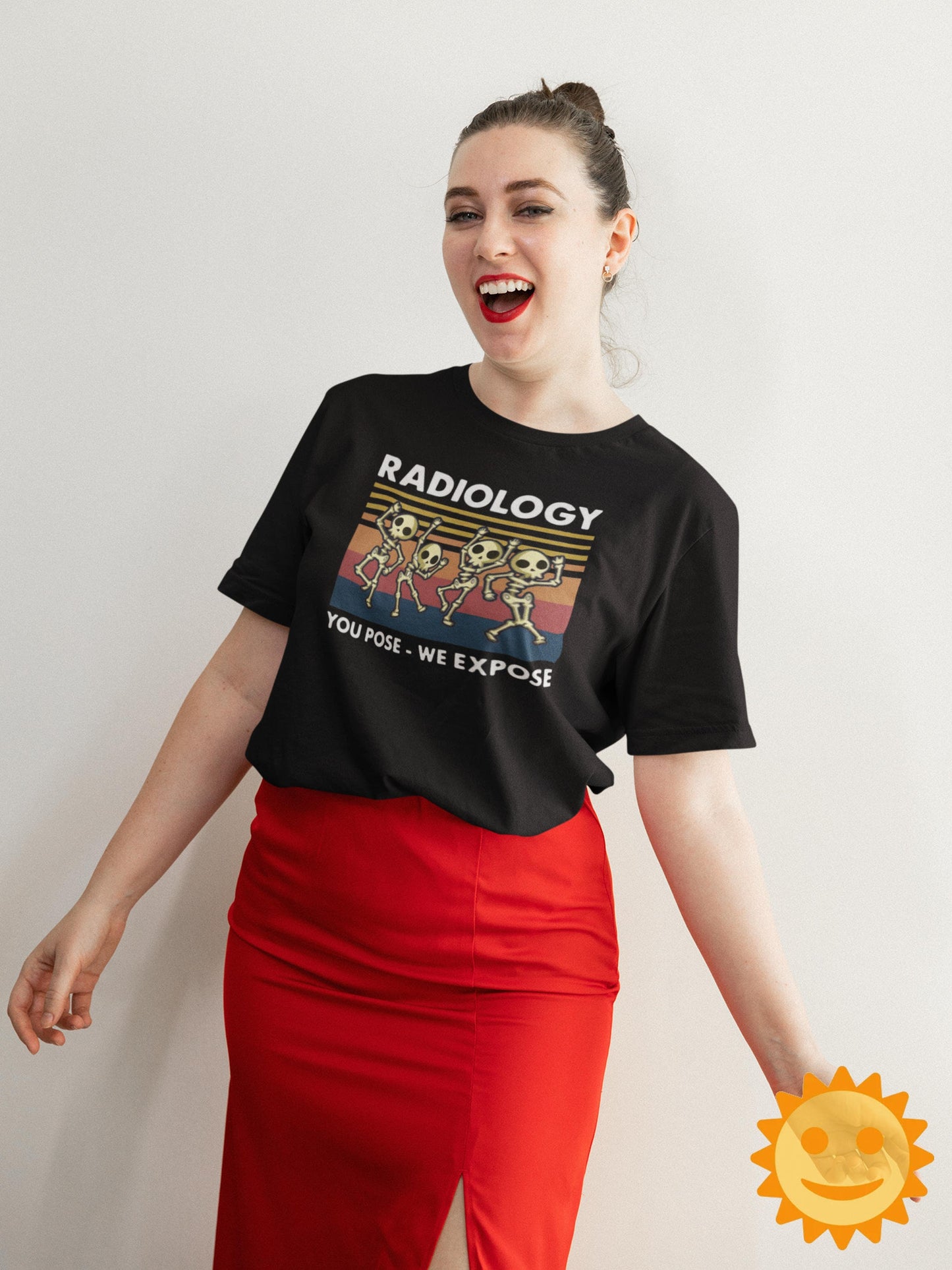 Retro X-RAY Skeletons Radiology You Pose We Expose Vintage T-Shirt, Halloween Shirt, Skeleton Shirt, Funny Skeleton Shirt