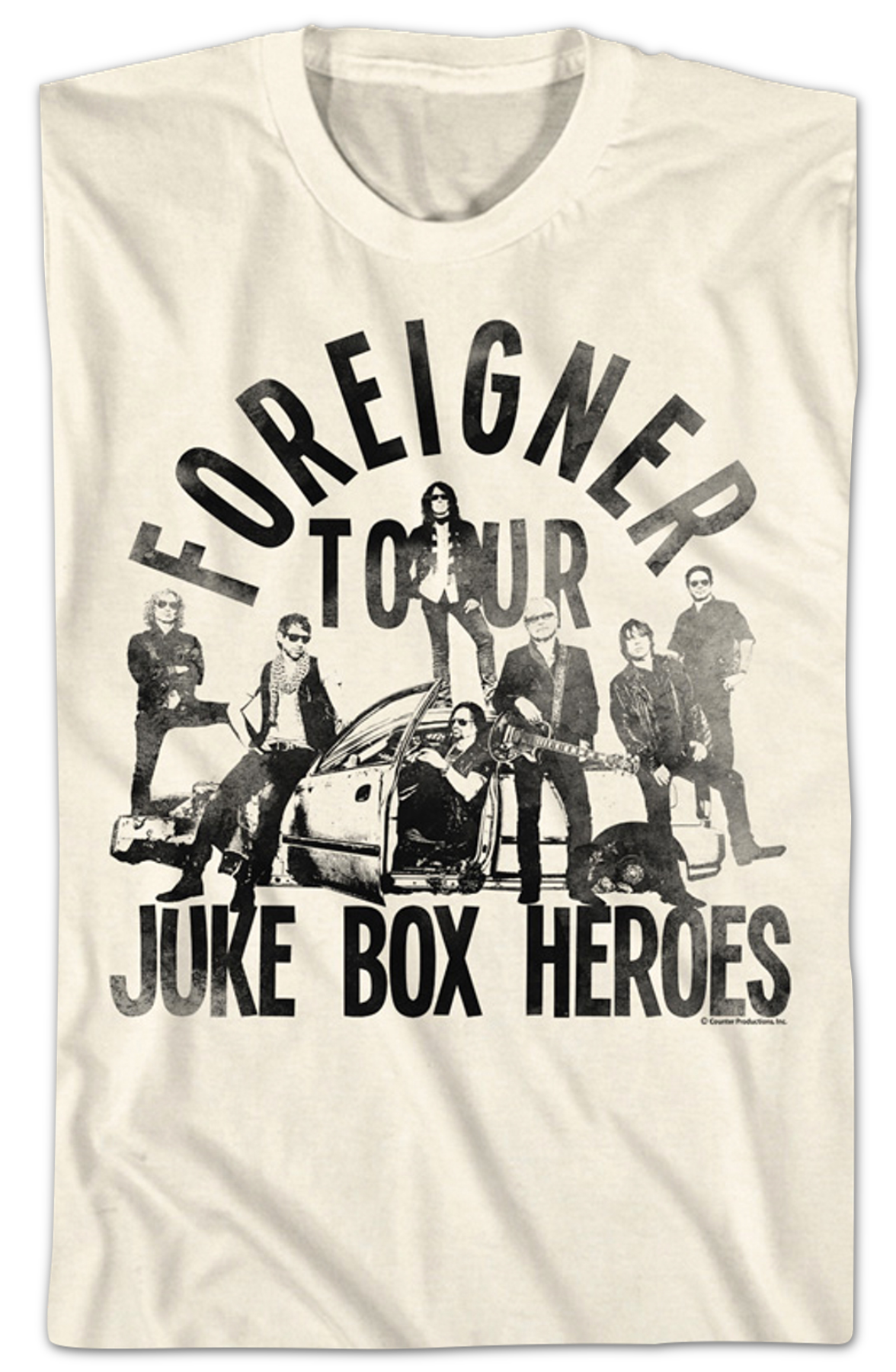Juke Box Heroes Tour Foreigner T-Shirt