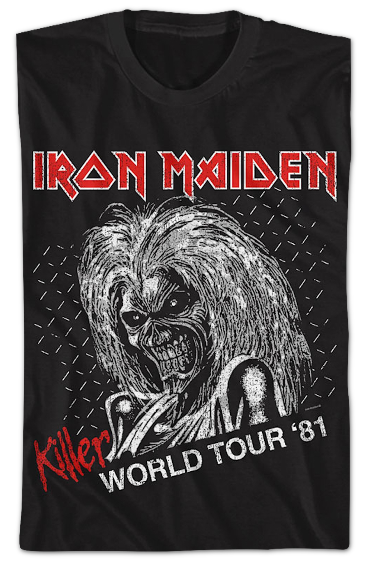 Killer World Tour '81 Iron Maiden T-Shirt