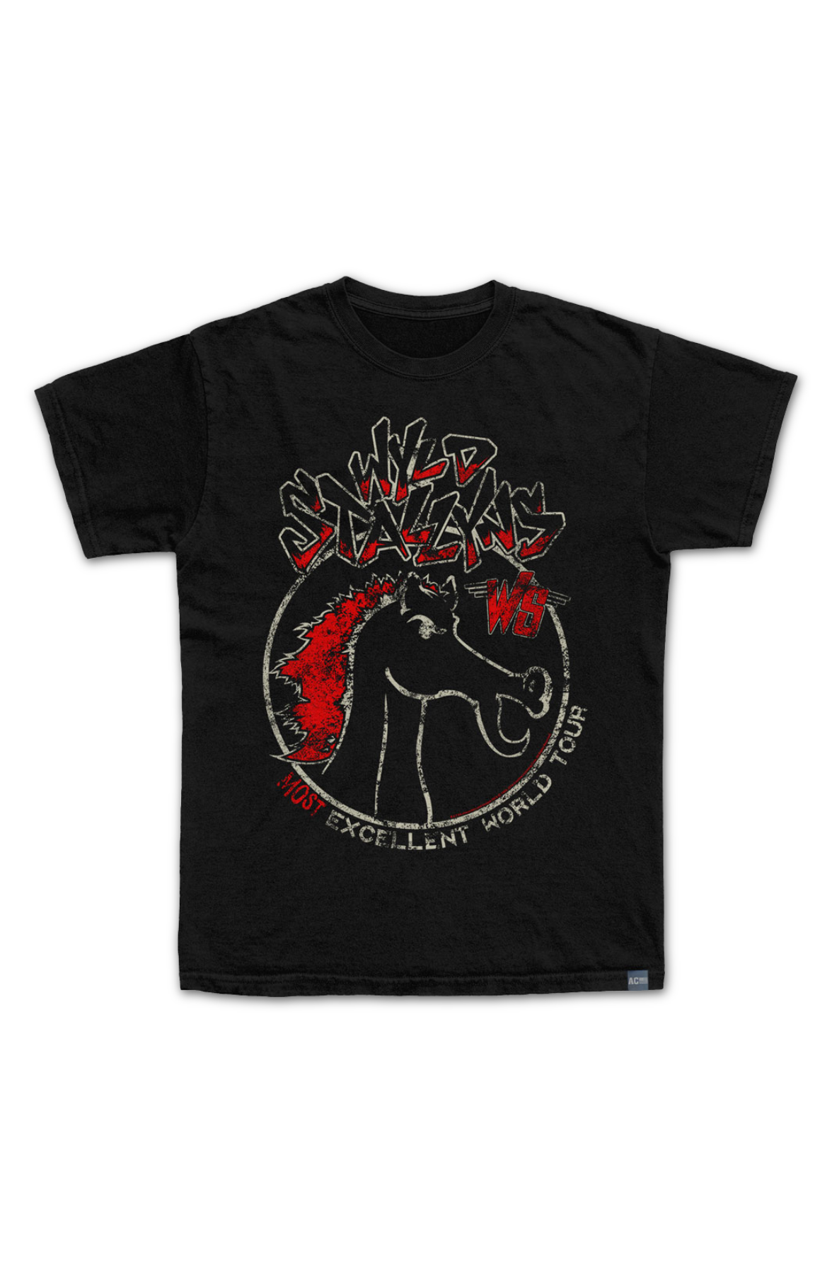 Made In USA Most Excellent World Tour Wyld Stallyns T-Shirt