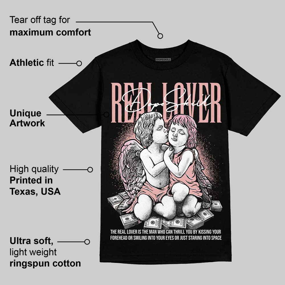 Rust Pink 1s 2025 DopeSkill T-Shirt Real Lover Graphic