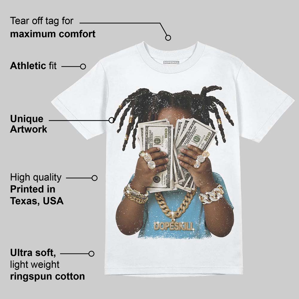 Legend Blue 11s DopeSkill T-Shirt Rich Youth Graphic