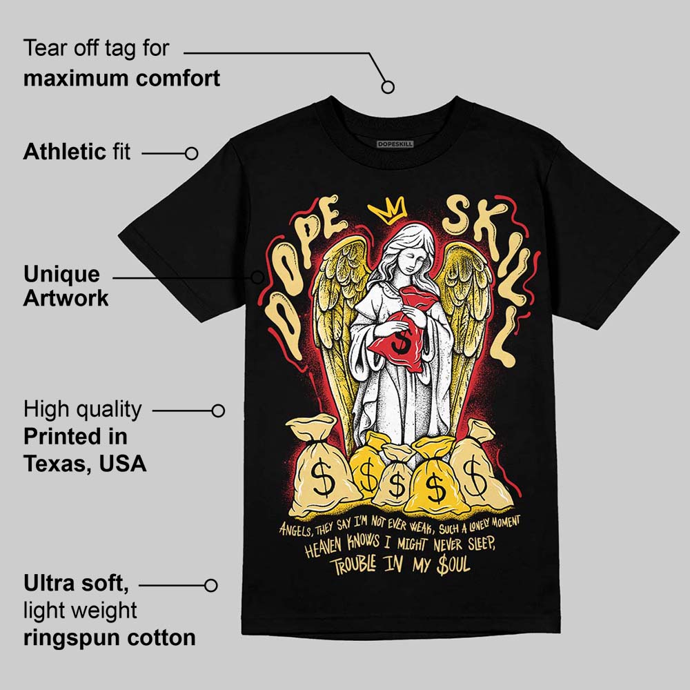 Quai 54 x Tour Yellow Black 1s DopeSkill T-Shirt Angels Graphic