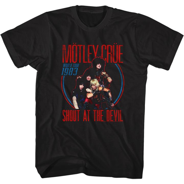 Motley Crue Shout at the Devil 1983 Tour T-Shirt