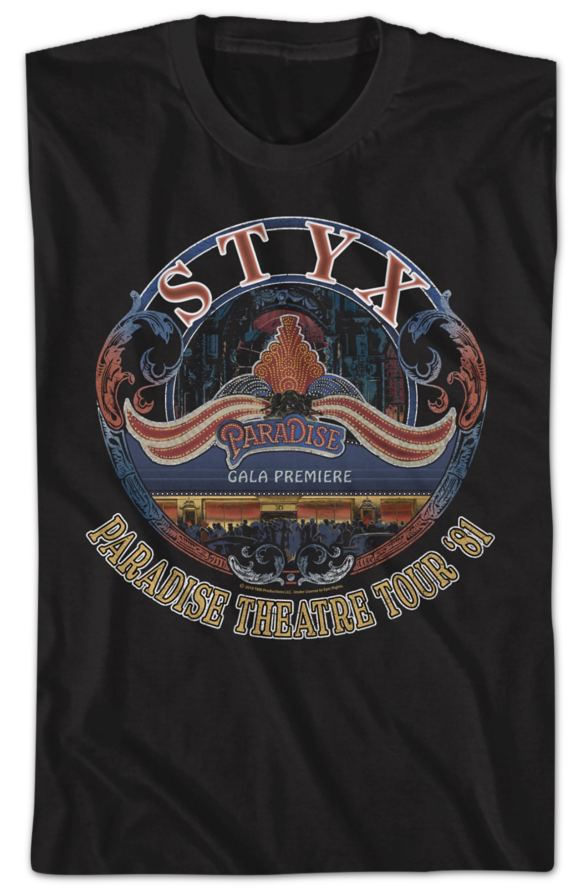 Paradise Theatre Tour Styx T-Shirt