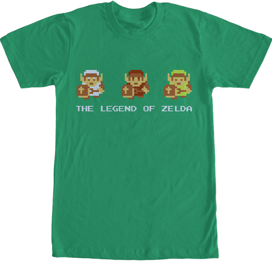 Pixel Legend of Zelda T-Shirt